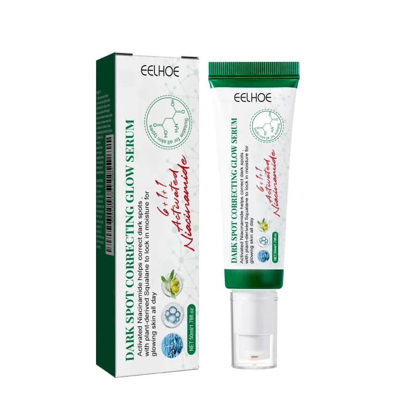 EELHOE Brightening Essence lightens spots, moisturizes facial skin, hydrates and brightens daily skin care and beauty essence
