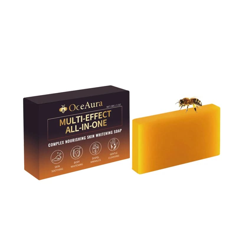 OceAura Skin Care Soap, Gently Cleanses Body Skin Dirt And Exfoliating Fresh Floral Cleansing Soap For Skin Care